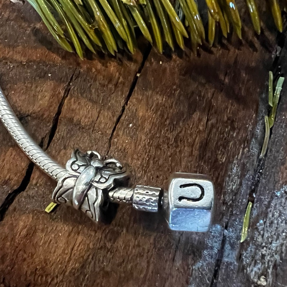 NWT Authentic Chamilia Charm Butterfly Bead Animal Fairy Magic Zoo Silver 925
